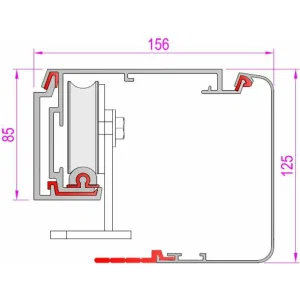 Автоматика для двустворчатой раздвижной двери FLUO STANDARD EMERGENCY, короб 2200 мм CAME 818SL-0031 (КАМЕ) Автоматика для двустворчатой раздвижной двери FLUO STANDARD EMERGENCY, короб 2200 мм CAME 818SL-0031 (КАМЕ)